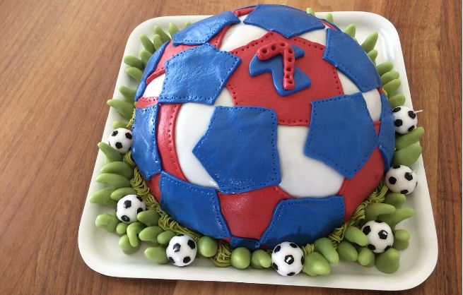 Fußball-Kuchen